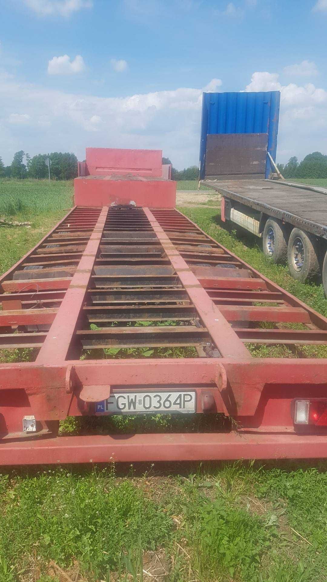 Naczepa CARTWRIGHT niskopodwozie