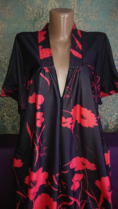 Красивое платье в цветы большой размер батал 50 /52