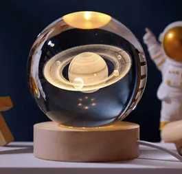Декоративна 3D-нічник кришталева куля, хрустальний шар нічник
