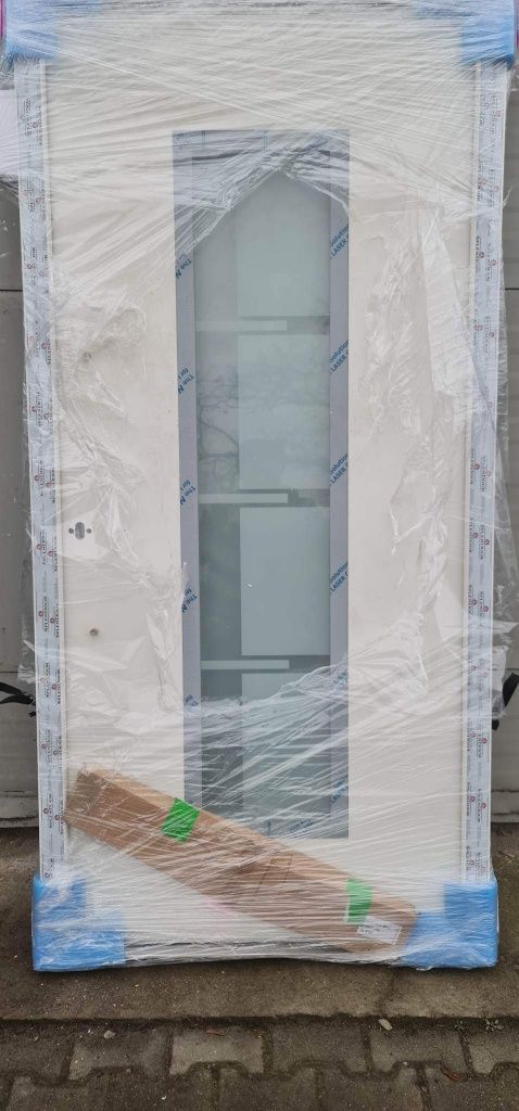 Drzwi zewnętrzne z antabą ocieplana aluminiową ościeżnica WYSYŁKA