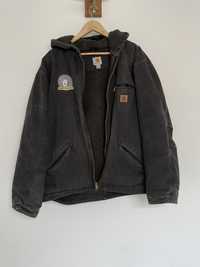 Чоловіча куртка Carhartt Active Jacket XL Vintage Grey вінтаж Detroit