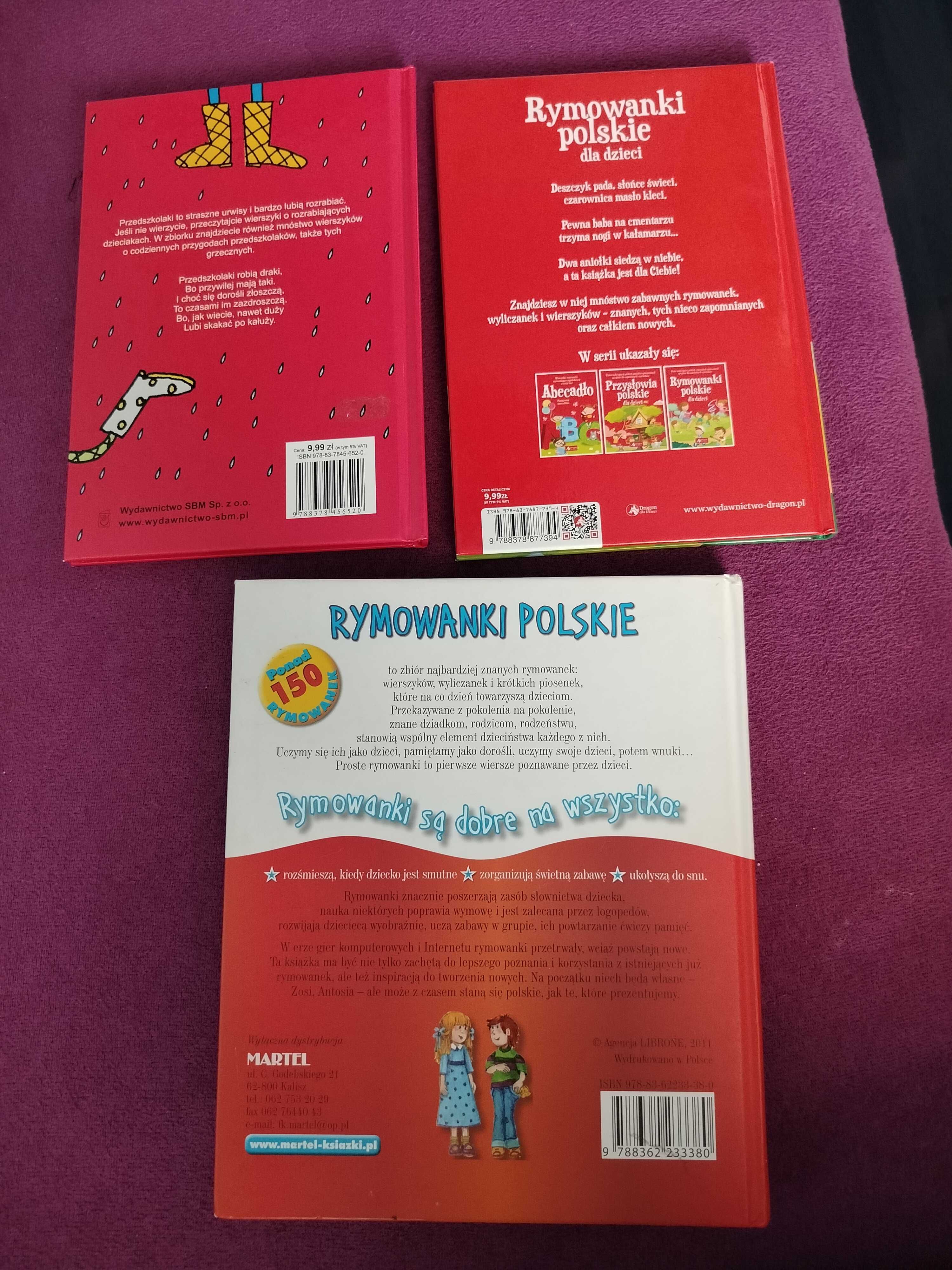 Książki dla dzieci Wierszyki i Rymowanki Polskie