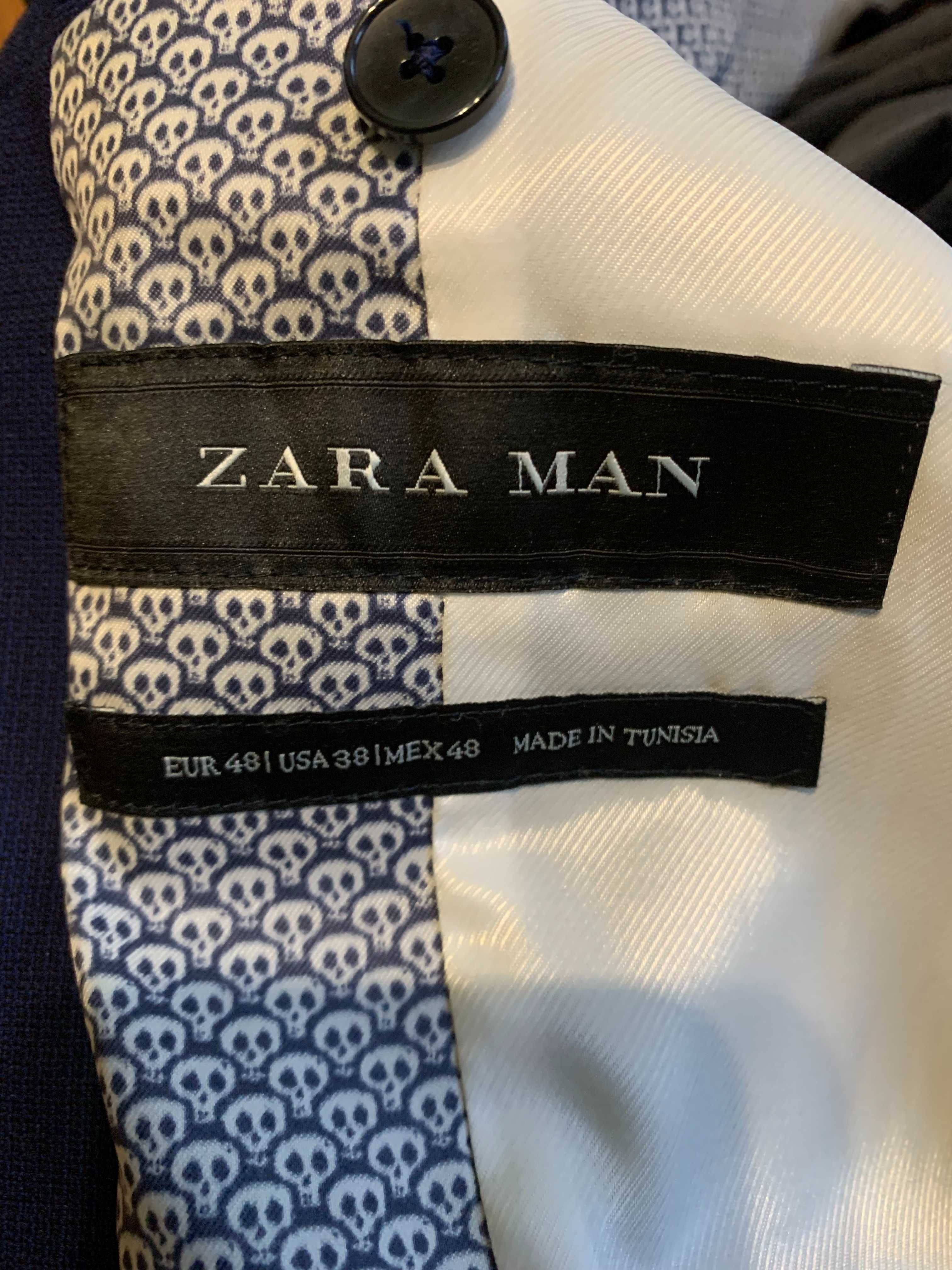 Костюм Zara Man оригінальний темно-синього кольору