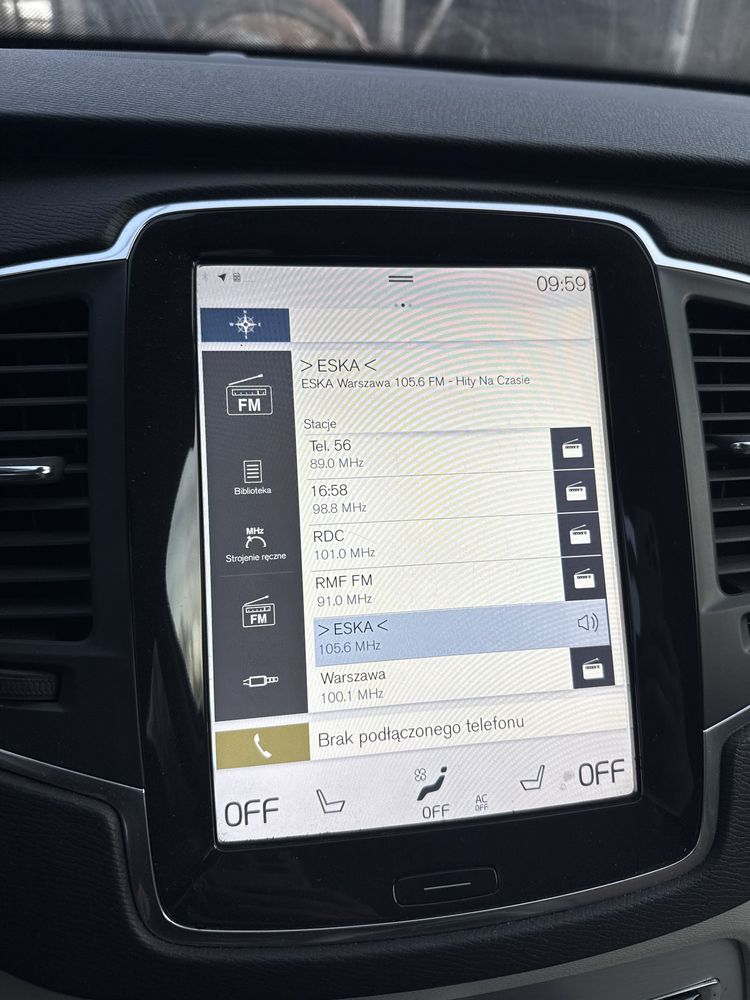 Konwersja VOLVO USA Eu Polskie menu Mapa Radio Kodowanie LampyDojaz