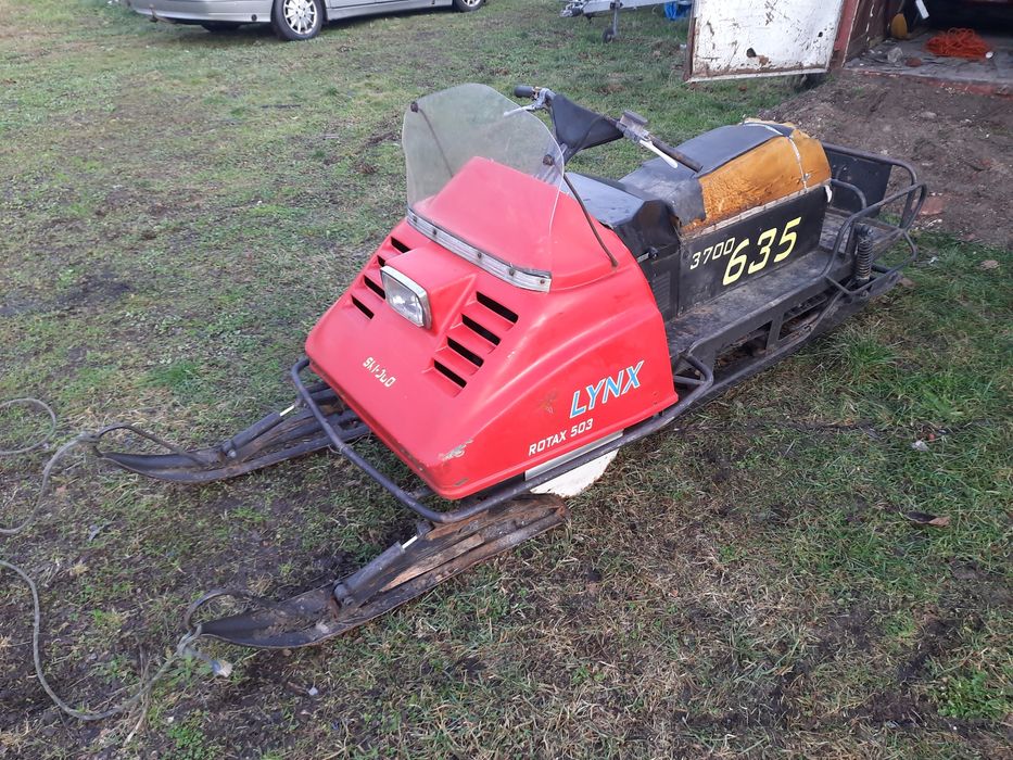 Skuter śnieżny Lynx części Rotax 503 lynx 3700 płozy gąsienica wózek