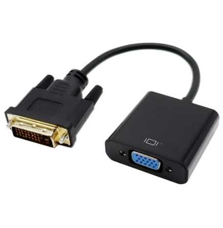 Full HD 1080P DVI-D DVI To VGA Adapter Video Cable, кабель, адаптер