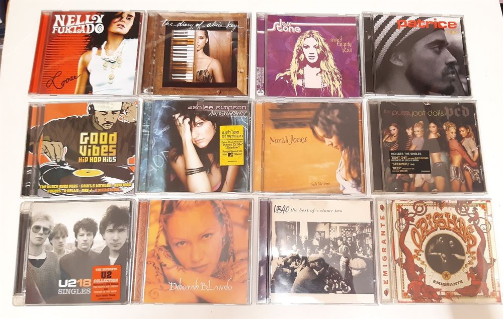 Cds pop rock anos 90/00