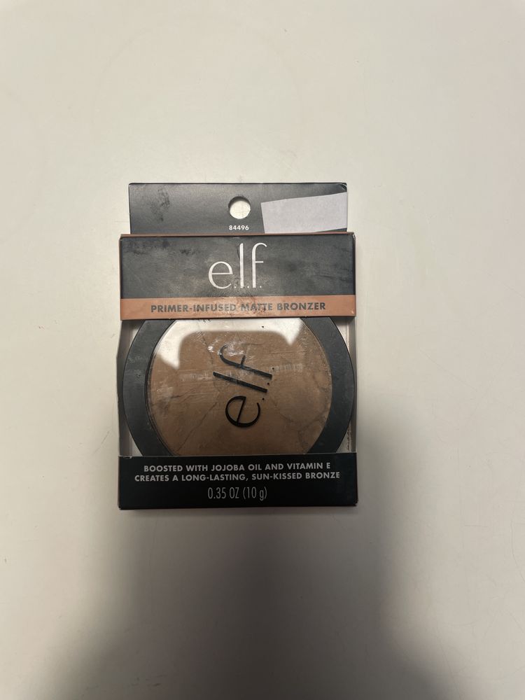 Elf primer infused bronzer 10g tan o’clock 1202