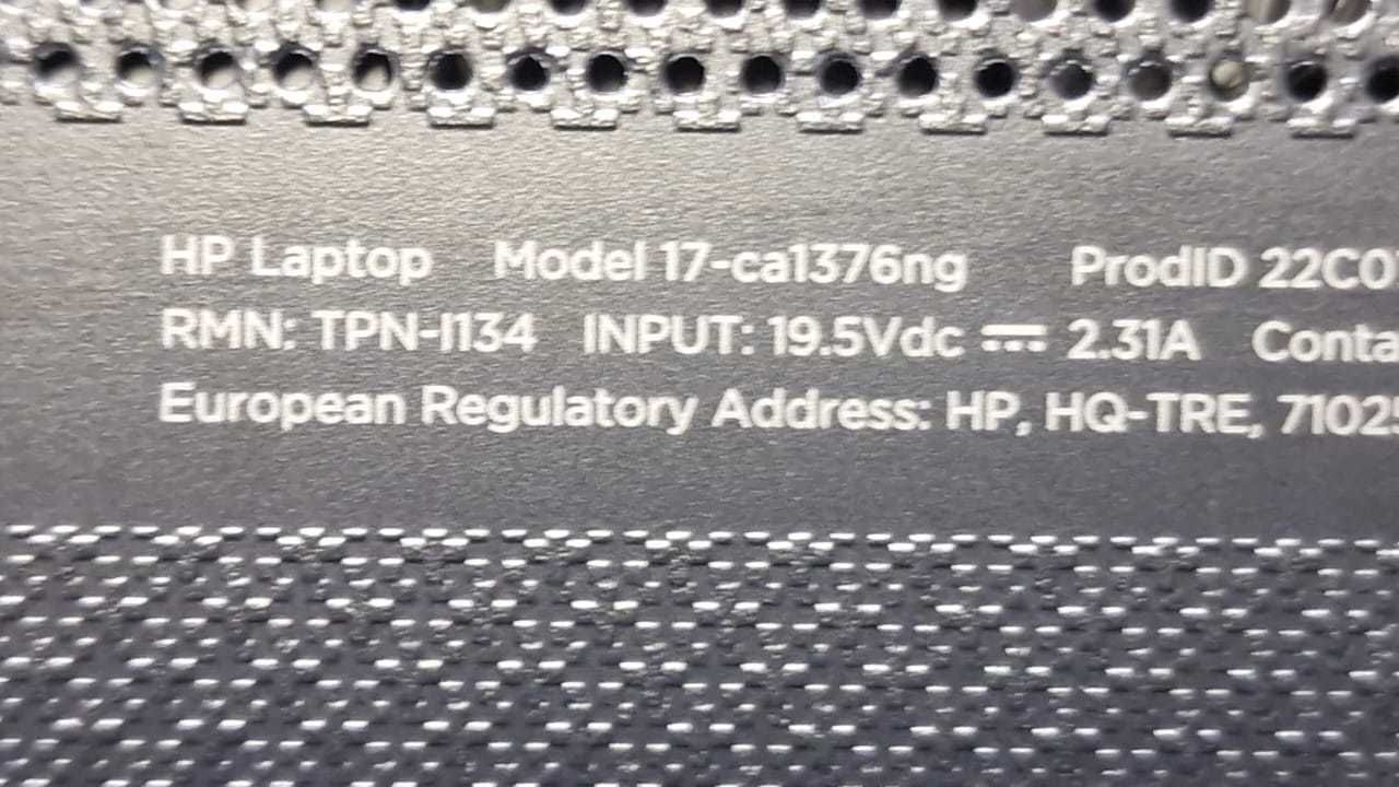 Ноутбук HP 17,3 Ryzen 7 3700U, 8/512 Gb