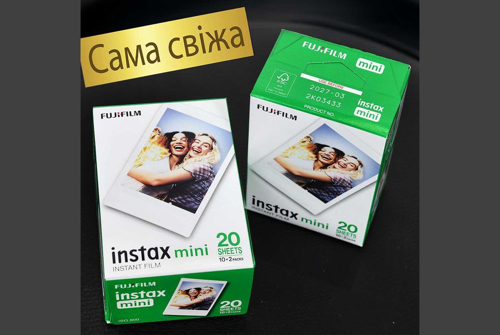 FUJI INSTAX MINI 20 фото Made in Japan до 04,2027р. Ціна від кількості