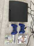 Ps3 Slim з ігровими дисками та джойстиками