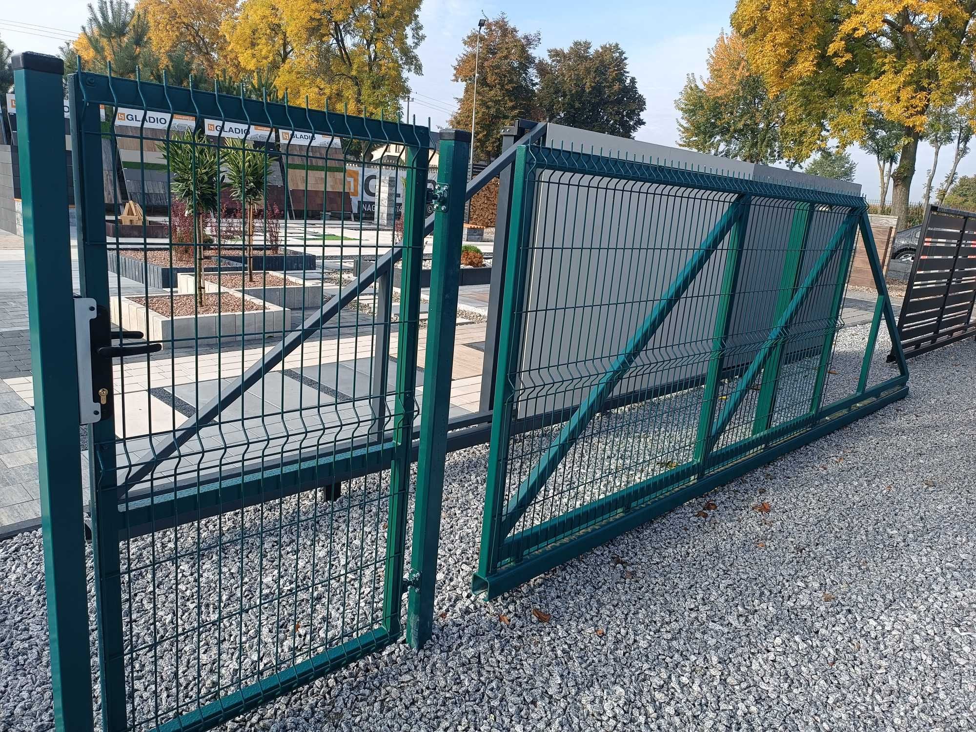 Panele ogrodzeniowe 1,23 . Ogrodzenie panelowe 3D Pułtusk