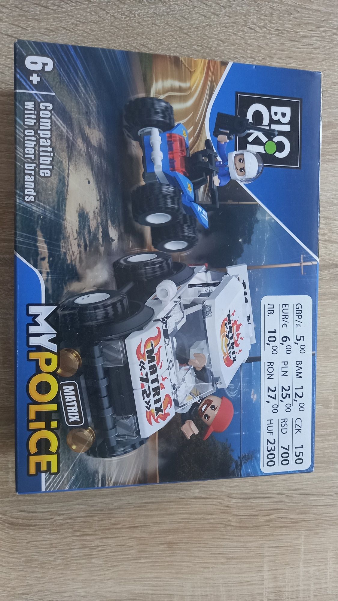 Klocki Blocki My Police 130 el 6+