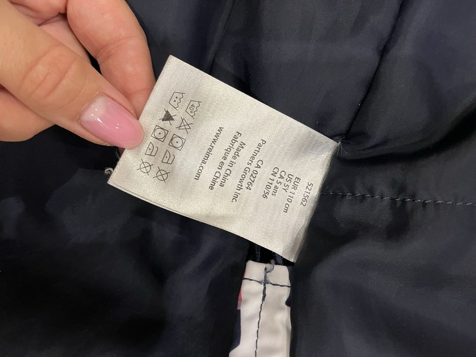 Зимовий комлект reima рейма штани куртка комбінезон 110 на дівчинку