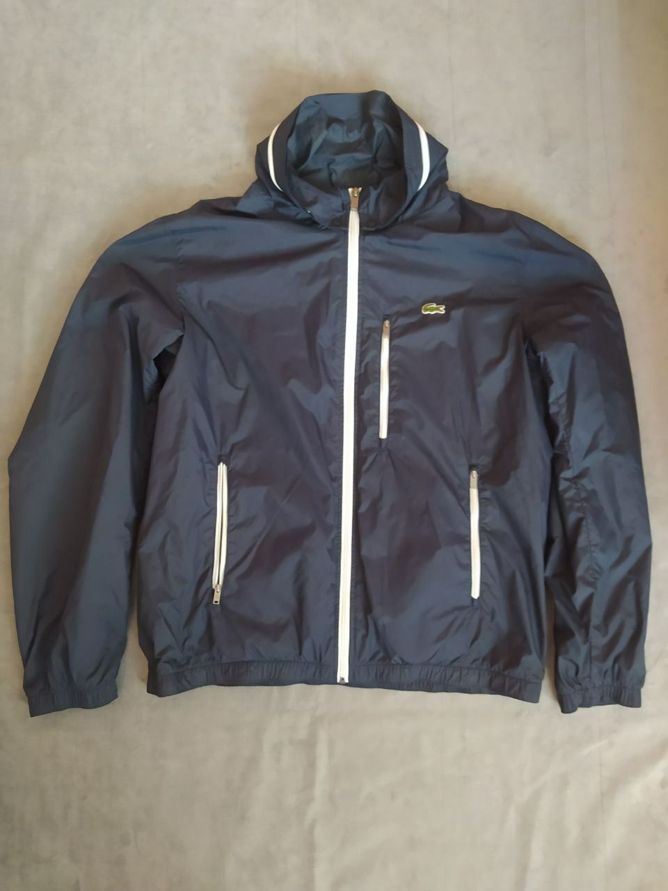 Lacoste casual outfit windbreaker