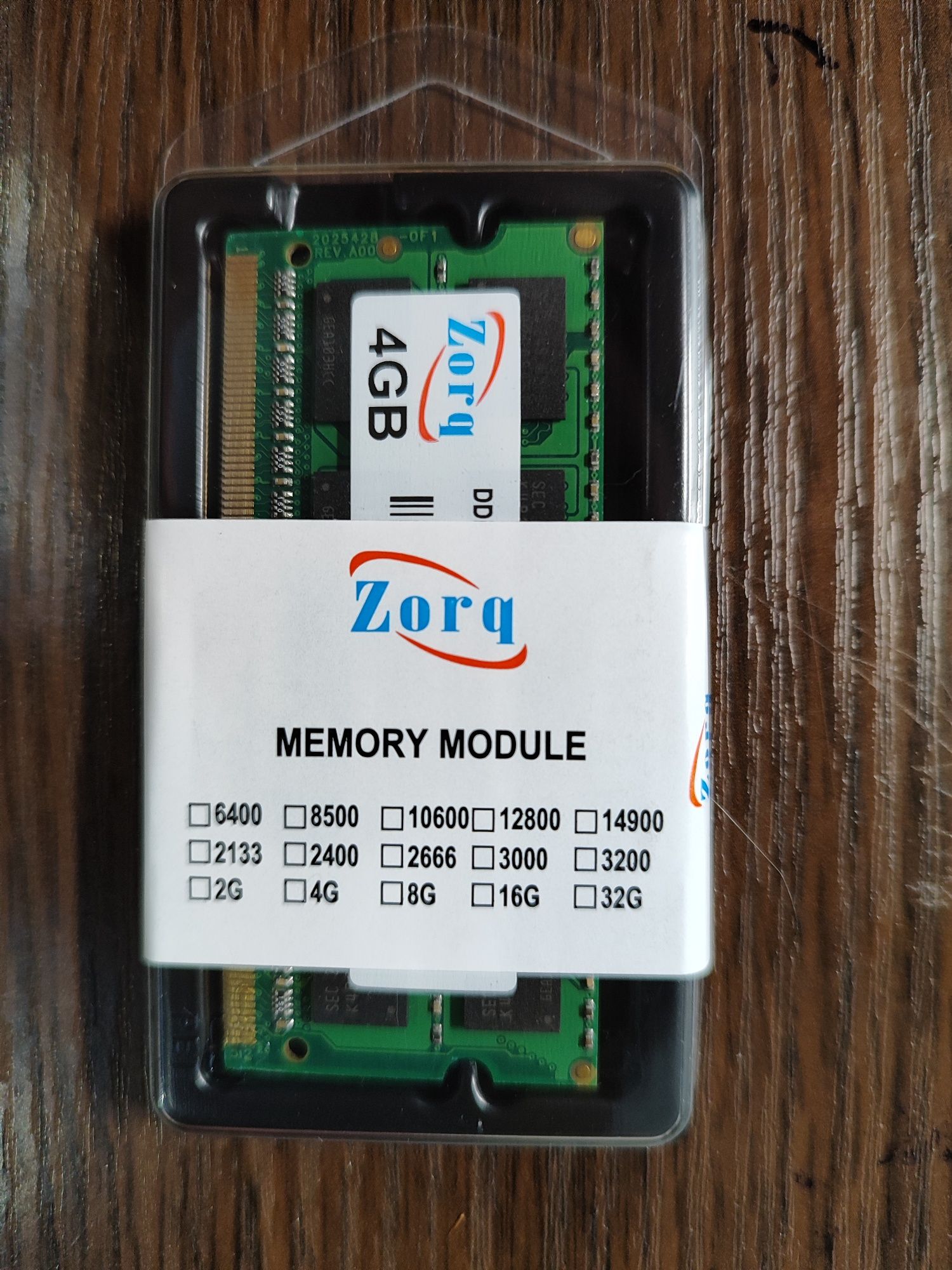 Оперативна пам'ять для ноутбука 4GB, DDR3L