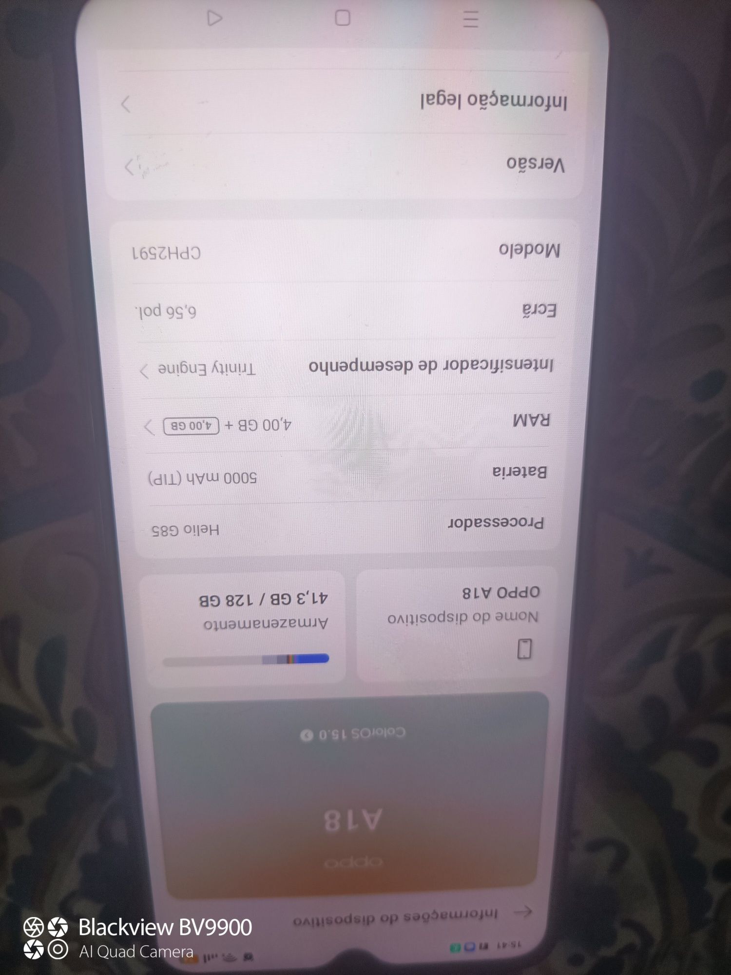 OPPO A18 como novo