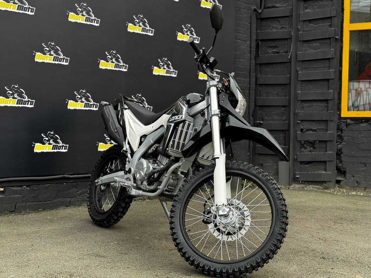 Мотоцикл Loncin LX300GY SX2 PRO Чорний Новий Гарантія Сервіс