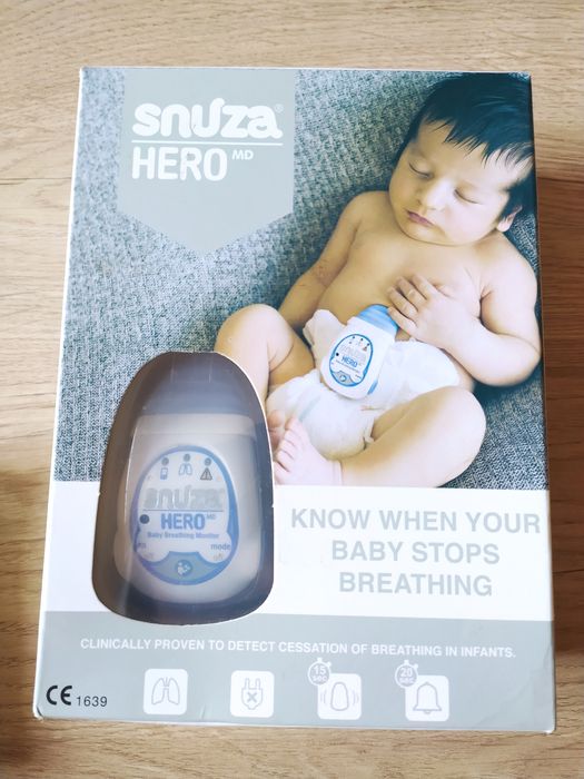 SNUZA Hero monitor oddechu dla niemowląt 2szt