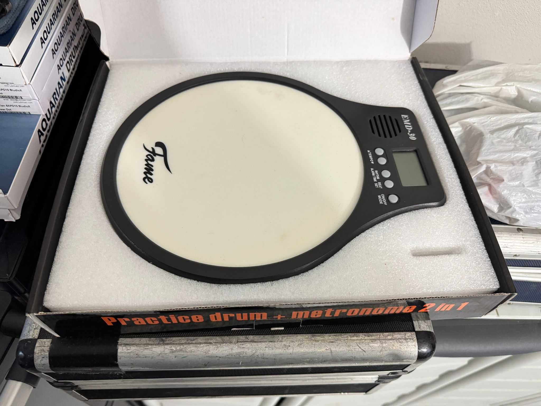 pad de treino bateria FAME EMD-30