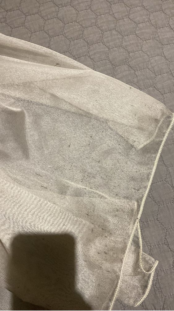 Cortinados cinza claro