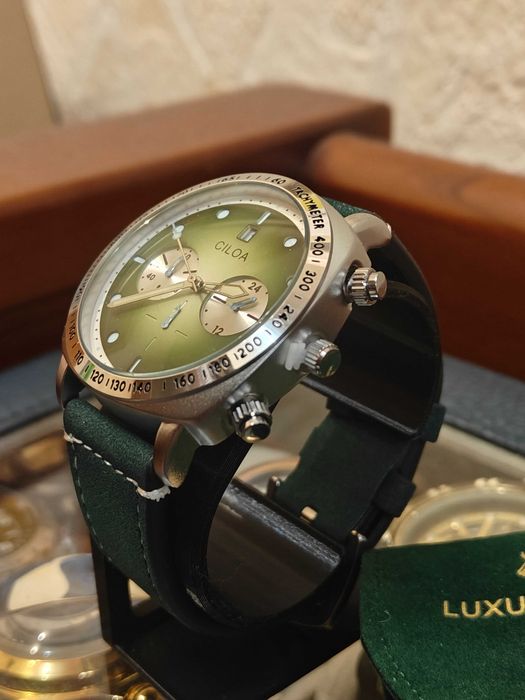 новые часы бренд CILOA хронометр дорожный чехол