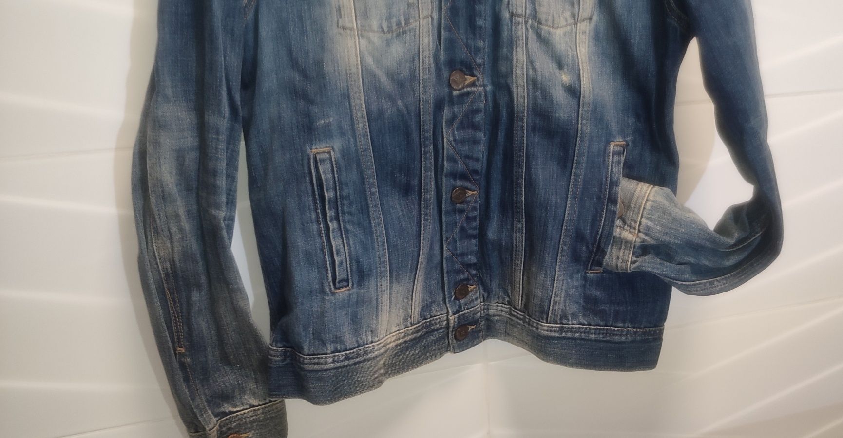 Kurtka Superdry r. L / XL katana jeansowa