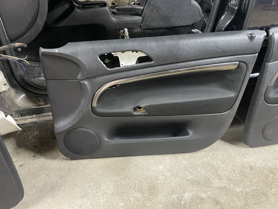 Шкіряні Карти дверей  Шкода Суперб 1 Skoda Superb кожа обшивка дверей