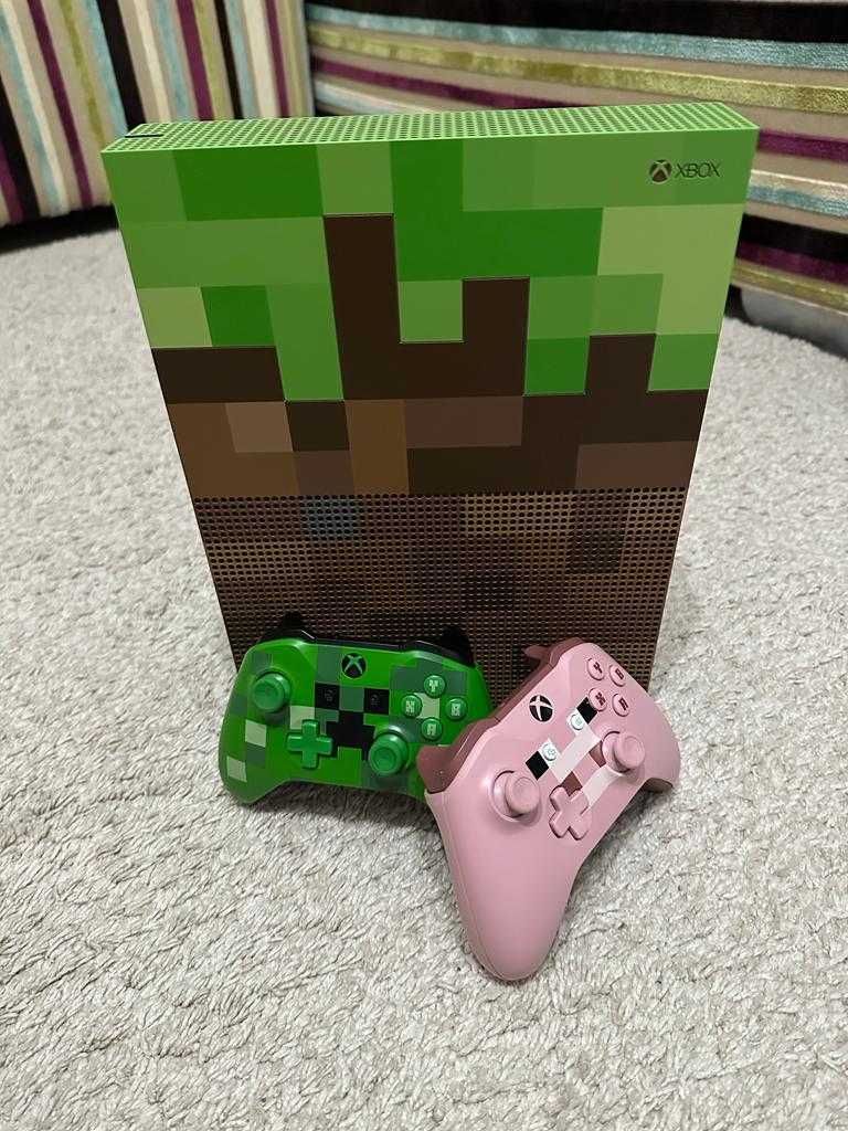 Xbox One S Minecraft Edição Limitada