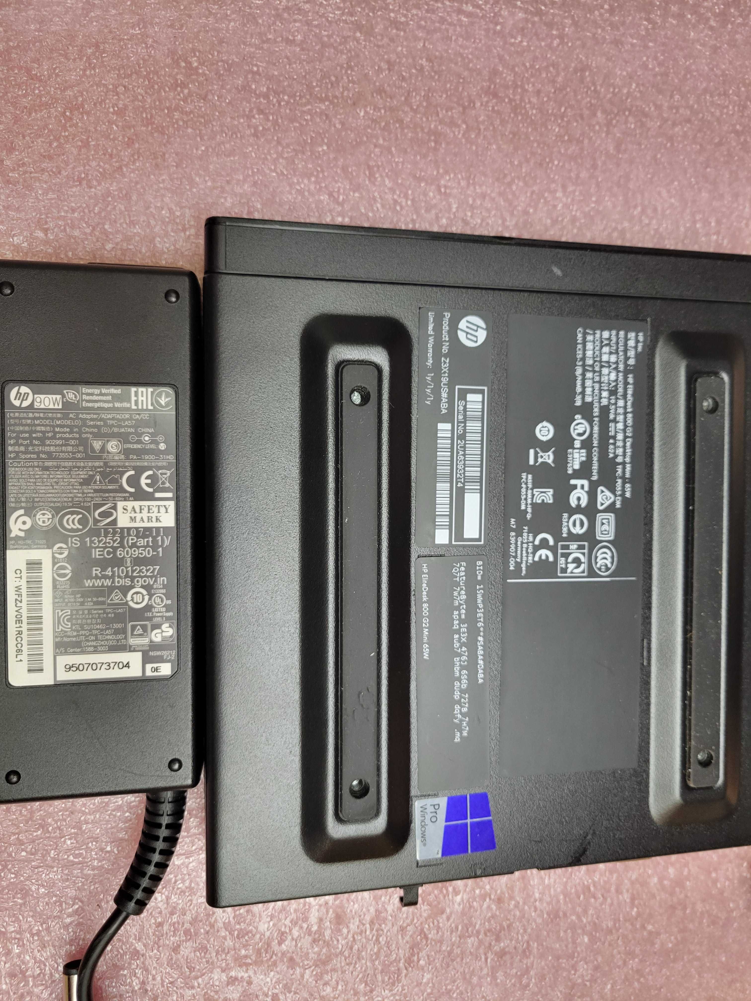 HP EliteDesk 800 G2 i3-6100 65W 8/128Gb компьютер неттоп запчасти