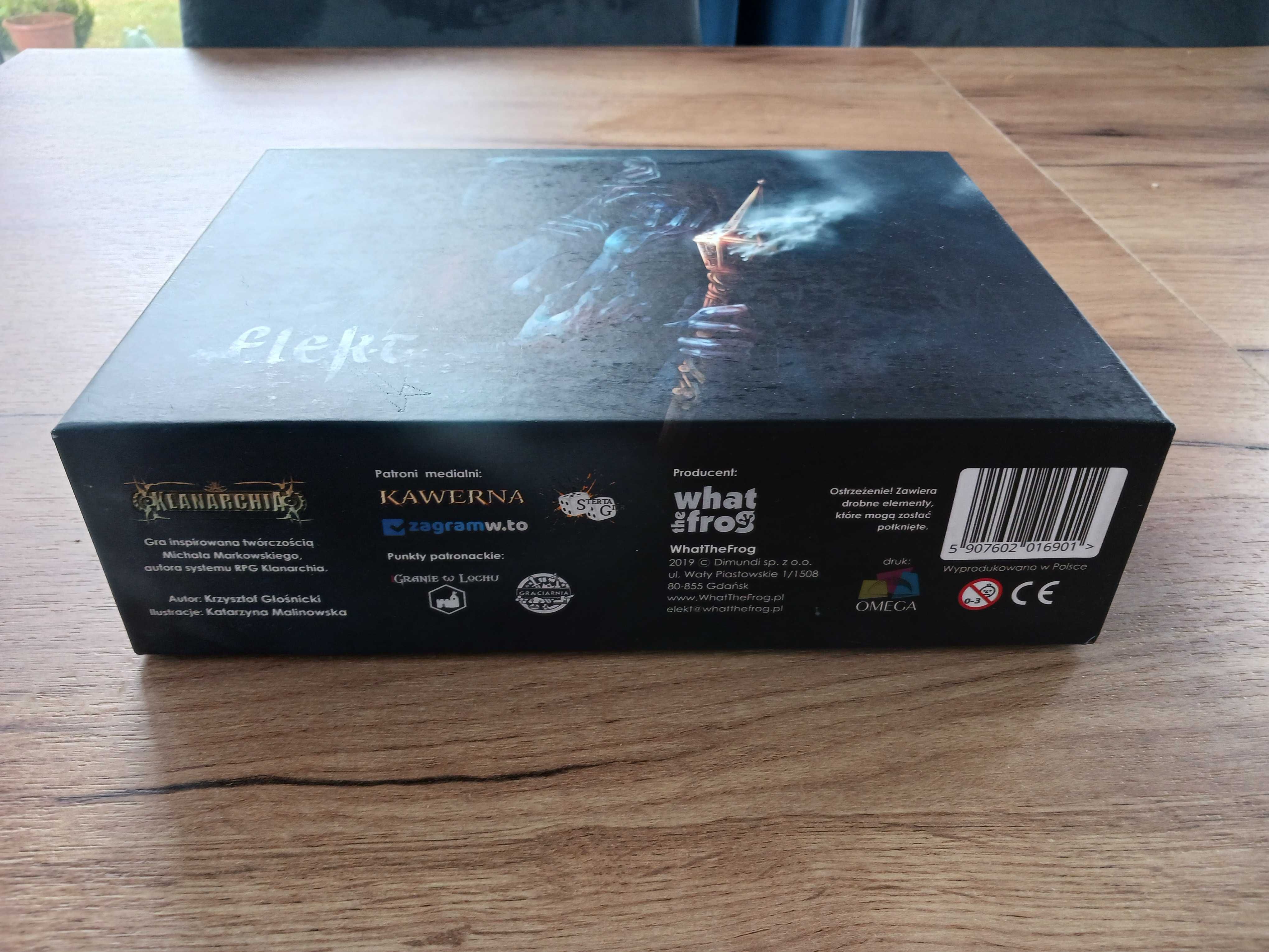 Gra karciana Elekt. Taktyczna, fantasy, horror