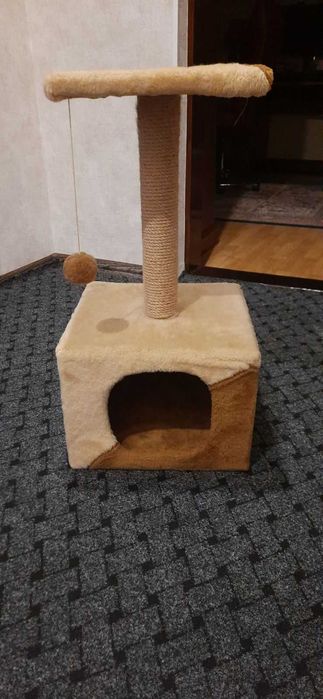 Домик-когтеточка  Мур-Мяу "Коттедж"