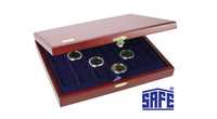 Drewniane pudełko na monety - SAFE