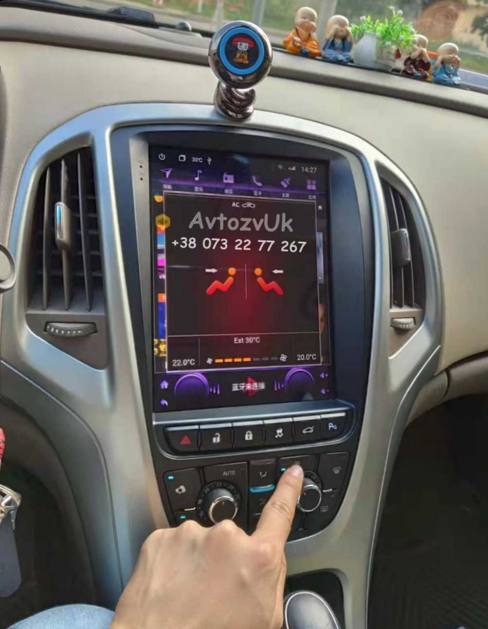 Магнитола ASTRA J Opel Астра GPS USB Tesla дисплей Carplay Android 13