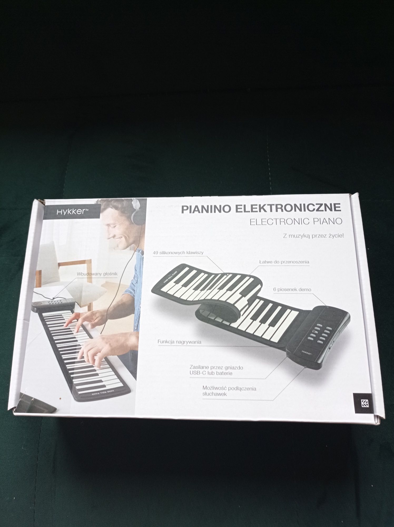 Pianino silikonowe hykker