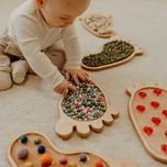 Stopy sensoryczne ścieżka sensoryczna zestaw Montessori 30 cm