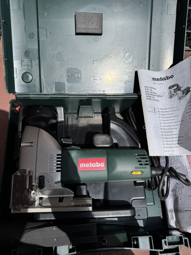 Лобзик Metabo STE 100 Plus handleiding