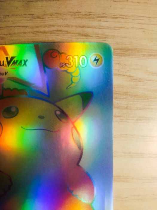 Pokemon Pikachu VMAX 188/185 Rainbow Rare Vivid Voltage *Em Espanhol*