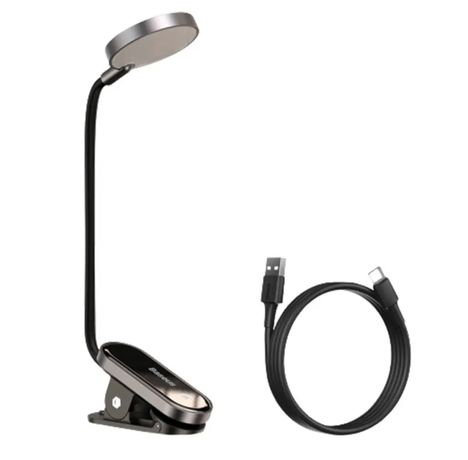 Настільна лампа Baseus Comfort Reading Mini Clip Lamp DGRAD-0G