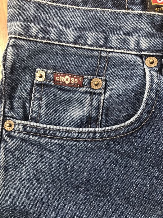 Spodnie jeans marki Cross rozmiar XS,S nogawka prosta Nowe