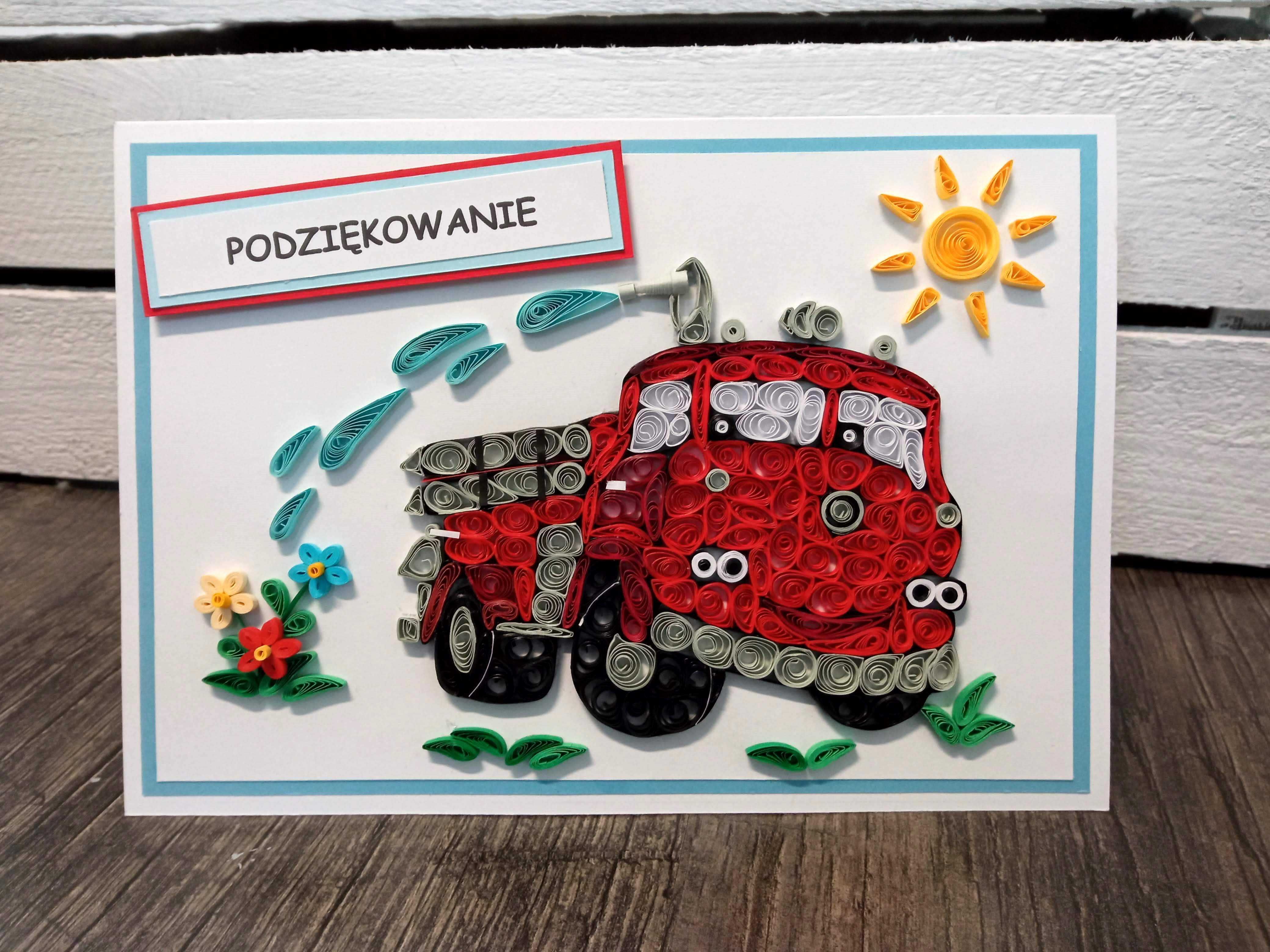 Duża kartka dla dziecka urodzinowa dziecięca z motywem ręcznie robiona