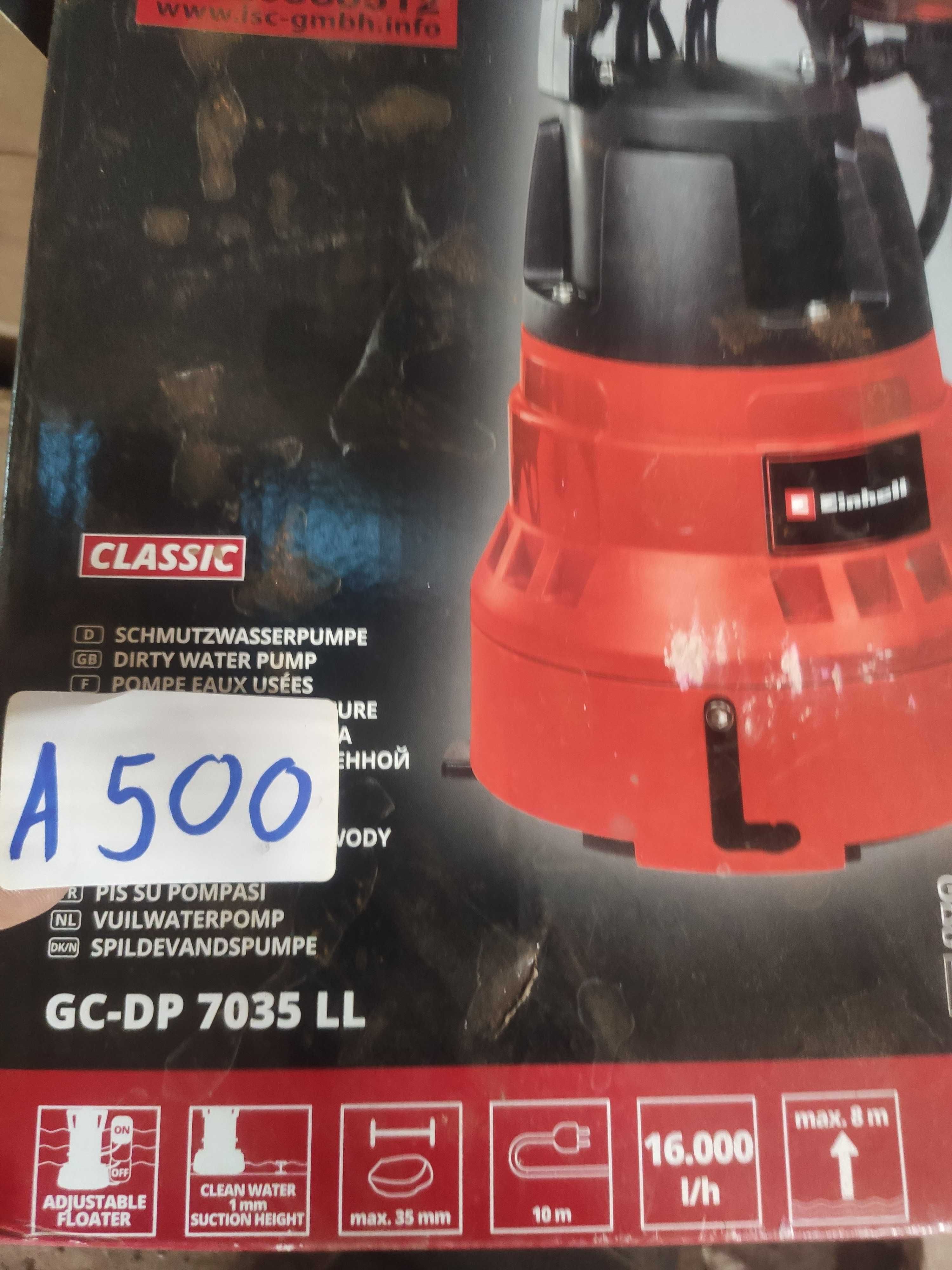 POMPA DO WODY EINHELL gc-dp 7035 ll A500