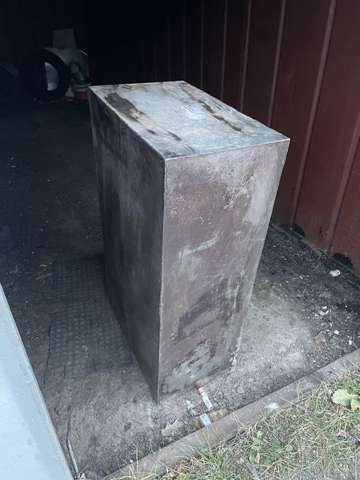 Бак з нержавійки 210 л (100х60х35 см)