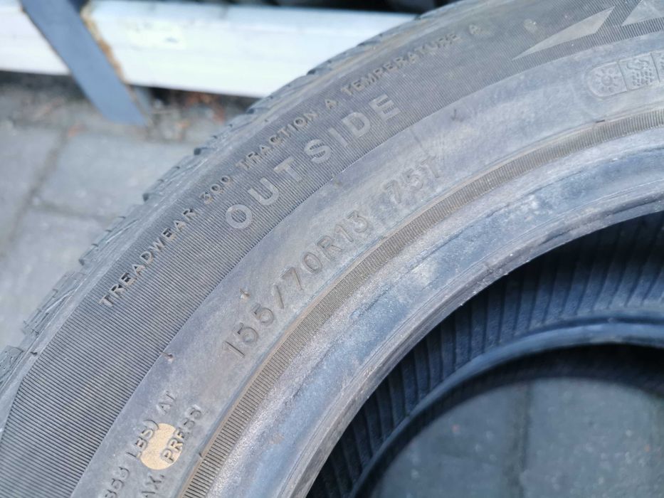 Całoroczne Sailun Atrezzo 4 Seasons 155/70r13 75T 2023r 7mm N2207