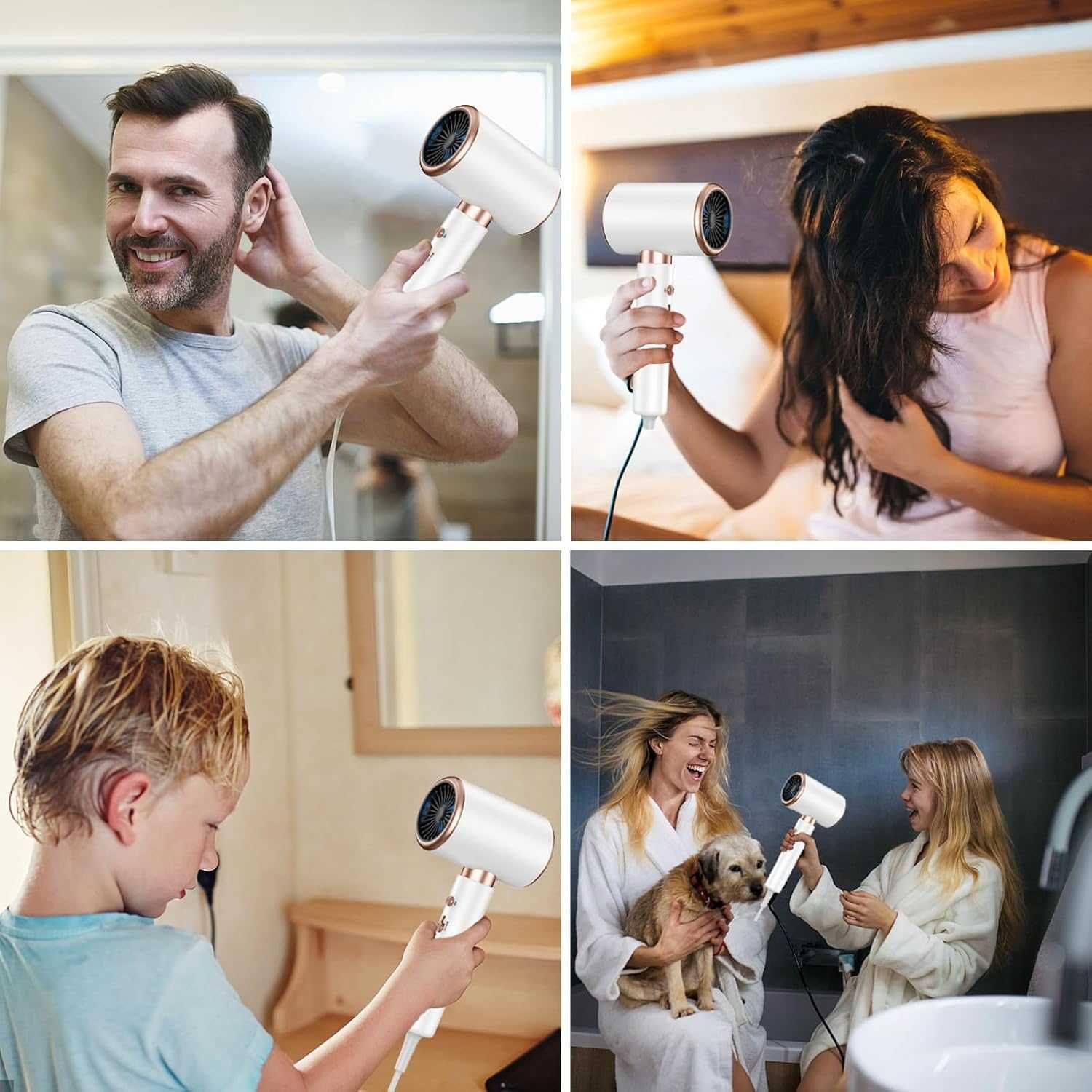 Bizcasa Suszarka do włosów 2000 W AC silnik