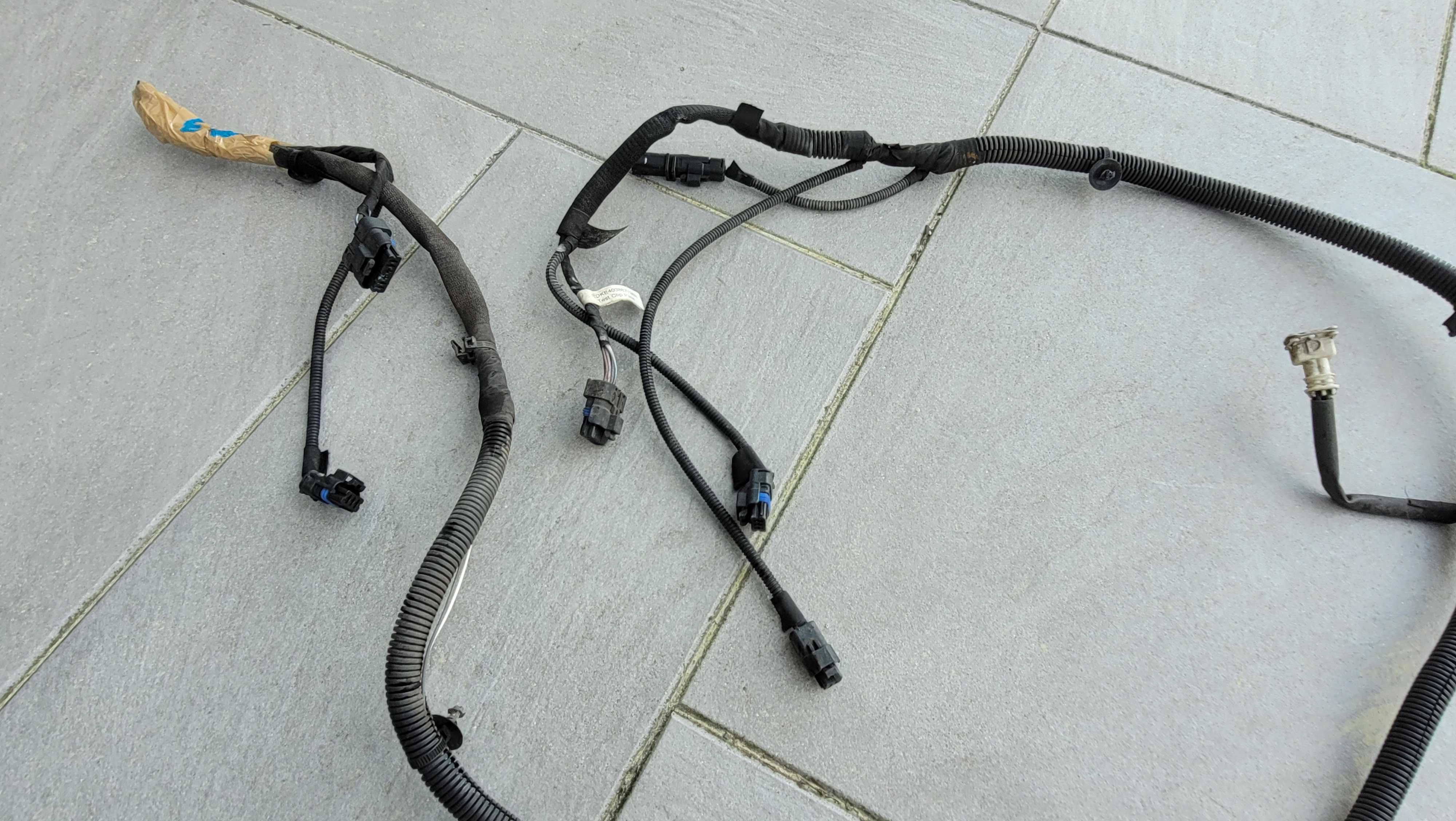 Renault megane III 3  wiązka instalacja lamp lampy przewód