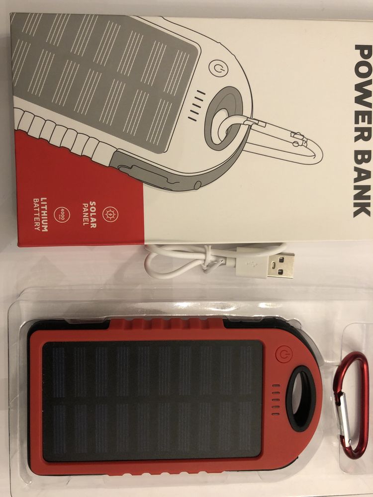 Power bank solarny 4000mAh