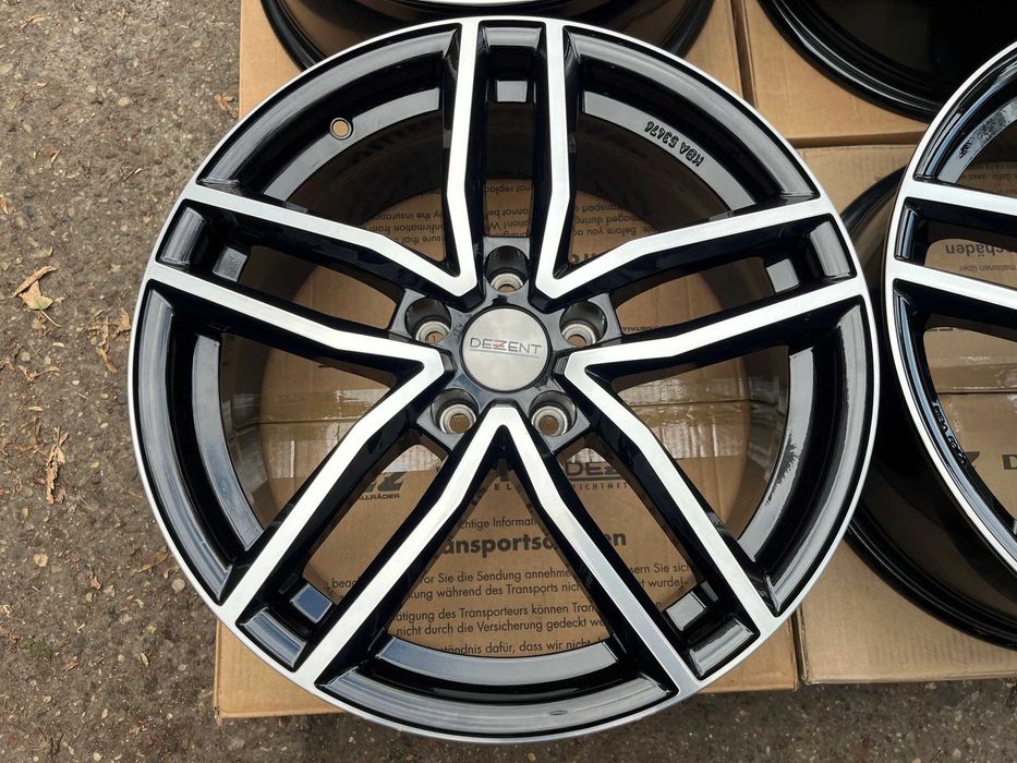 4x felga DEZENT TR dark 18"x7,5" roz 5x112 ET 42 AUDI A3 SKODA OCTAVIA
