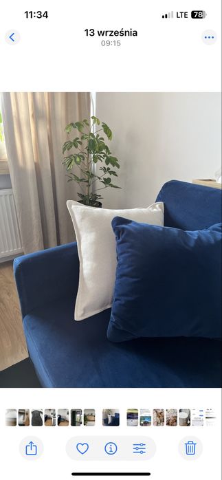 Kanapa wykonana na wymiar