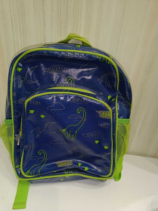 Рюкзак дитячий в принт динозаврів. Ранец. Рюкзак динозавр